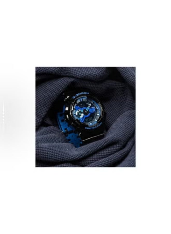 EDIFICE CASIO CASIO GA-110 series 200m waterproof resin strap Shi Ying movement watch. - Image 3